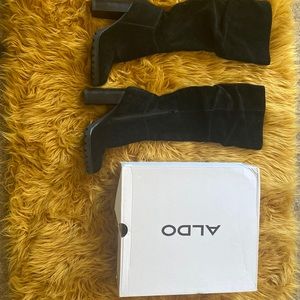 ALDO GIGONDRA- Black Knee High Boot